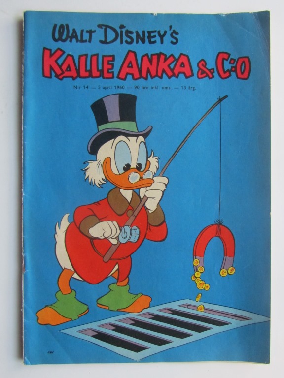 Kalle Anka 1960 14 Vg+