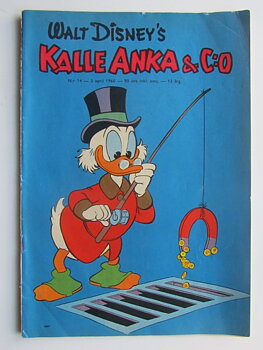 Kalle Anka 1960 14 Vg+