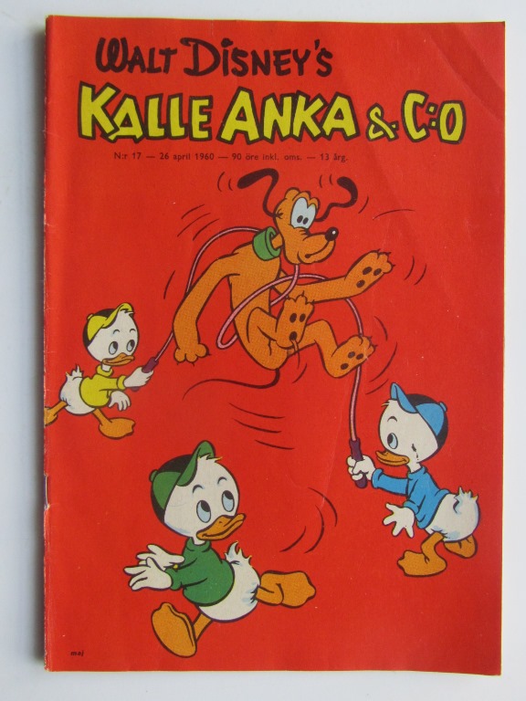 Kalle Anka 1960 17 Vg+
