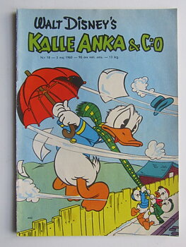 Kalle Anka 1960 18 Vg+