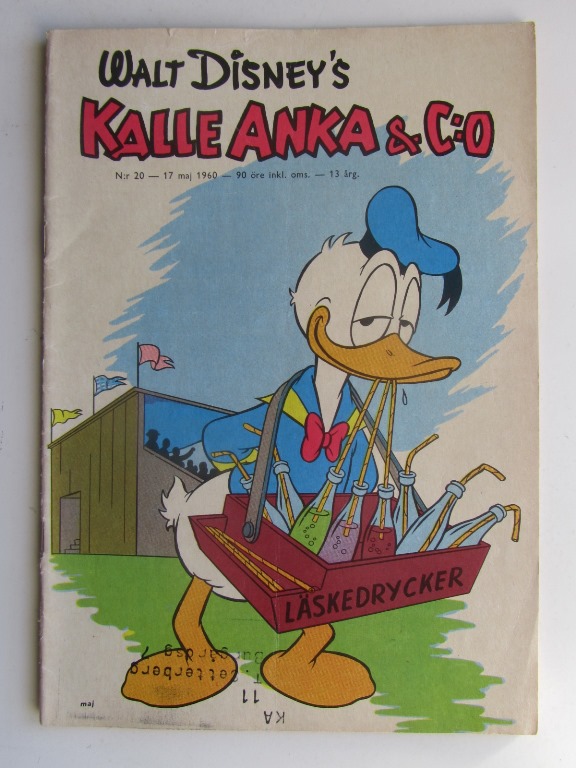 Kalle Anka 1960 20 Vg