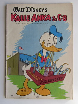 Kalle Anka 1960 20 Vg