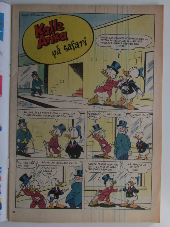 Kalle Anka 1960 20 Vg - 3