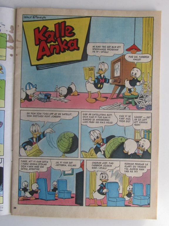 Kalle Anka 1960 28 Vg - 3