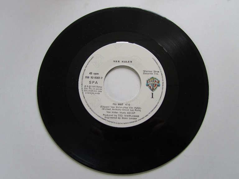 Van Halen I'll Wait / Girl Gone Bad 7" singel - 3
