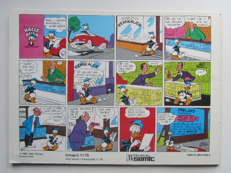 Kalle Anka Julbok 1981 - 2