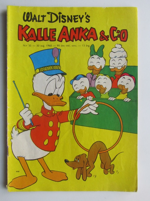 Kalle Anka 1960 35 Vg-