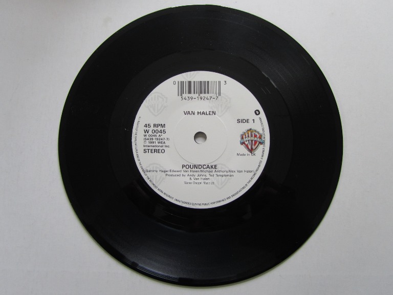 Van Halen Poundcake / Pleasure Dome 7" singel - 3