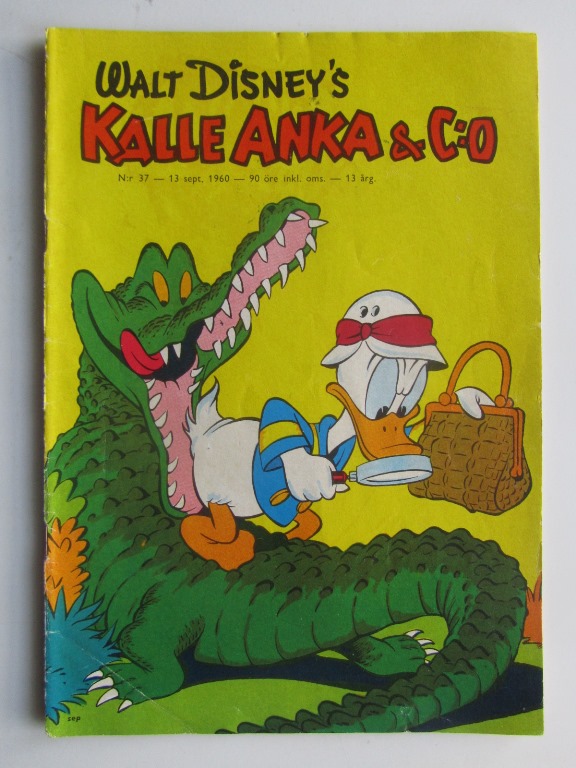 Kalle Anka 1960 37 Vg
