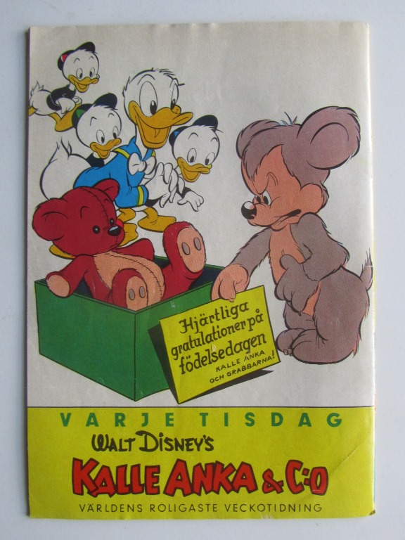 Kalle Anka 1960 37 Vg - 2