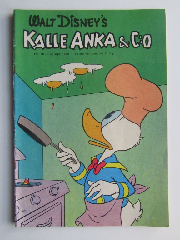 Kalle Anka 1960 38 Vg+