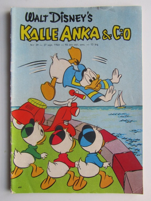 Kalle Anka 1960 39 Vg+