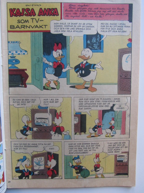 Kalle Anka 1960 39 Vg+ - 4