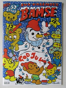 Bamse 1989 12 med julkalender