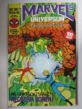 Marvels Universum 1987 02 Fantastiska Fyran Fn