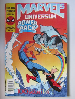 Marvels Universum 1987 06 Power Pack 