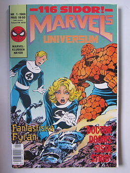 Marvels Universum 1988 01 Fantastiska Fyran 