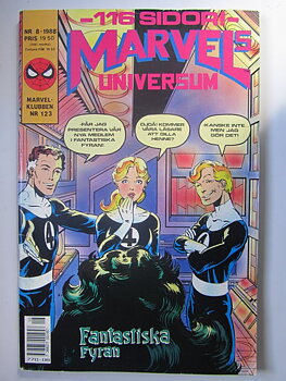 Marvels Universum 1988 08 Fantastiska Fyran 