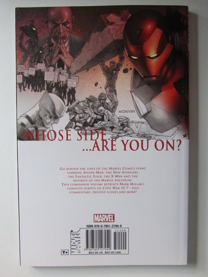 Civil War Script Book - 2