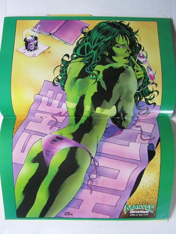 Marvels Universum 1989 03 She Hulk / Fantastiska Fyran  - 2