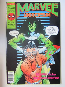 Marvels Universum 1989 03 She Hulk / Fantastiska Fyran 