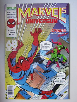 Marvels Universum 1989 08 Spindelmannen 