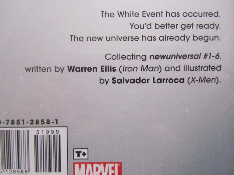 Newuniversal : Everything went white Hardcover - 3