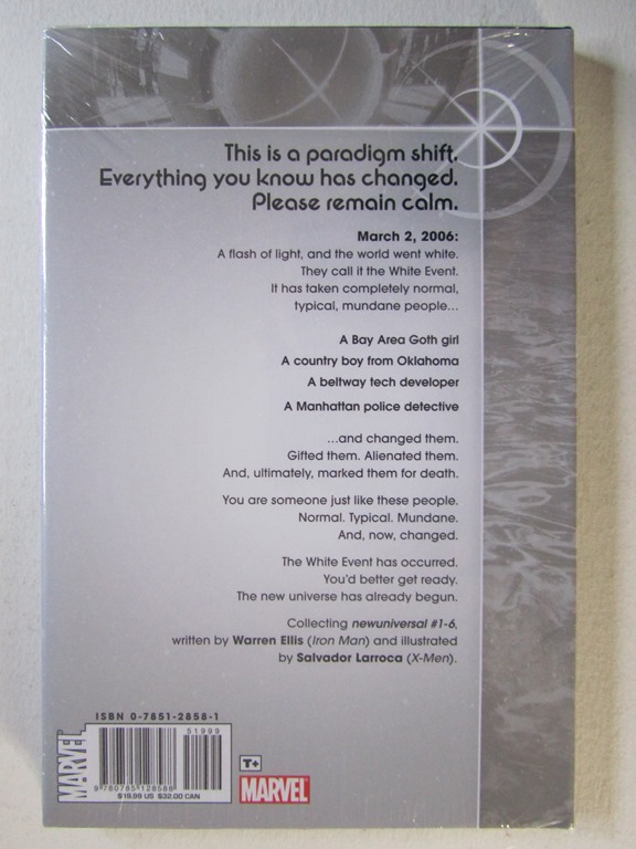 Newuniversal : Everything went white Hardcover - 2