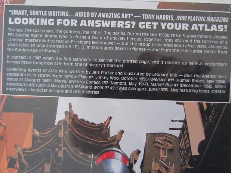 Agents of Atlas  Hardcover - 3