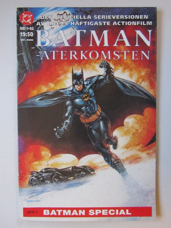 Batman Special 1992 01 Återkomsten