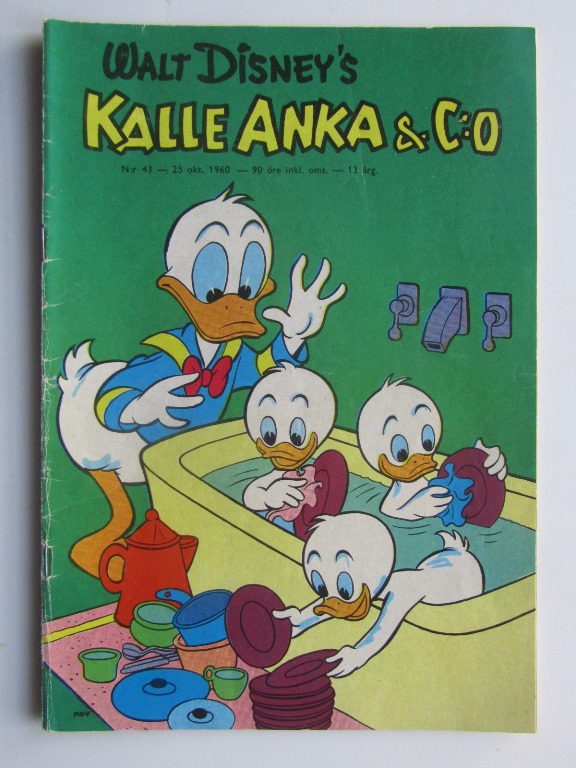 Kalle Anka 1960 43 Vg+