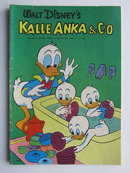 Kalle Anka 1960 43 Vg+