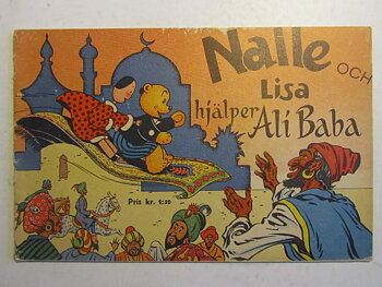 Nalle och Lisa 1958 hjälper Ali Baba Vg
