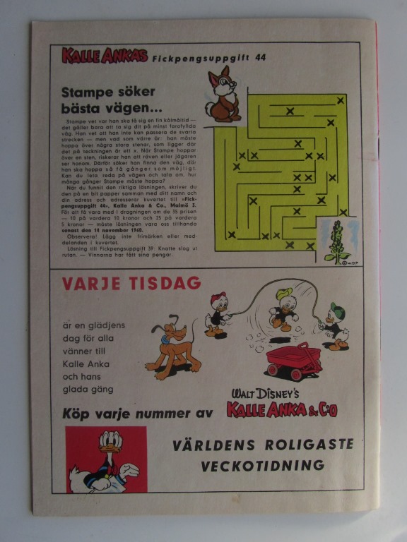 Kalle Anka 1960 44 Fn - 2