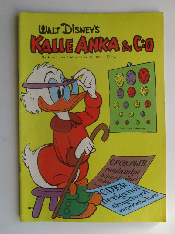 Kalle Anka 1960 46 Fn