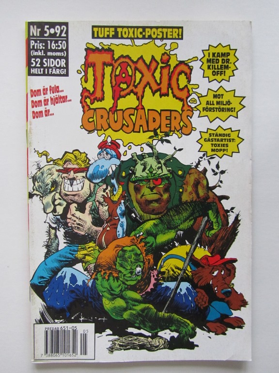 Toxic Crusaders 1992 05 med poster