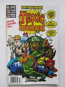 Toxic Crusaders 1992 05 med poster