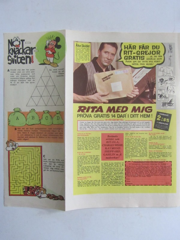 Kalle Anka 1966 52 Vg - 2