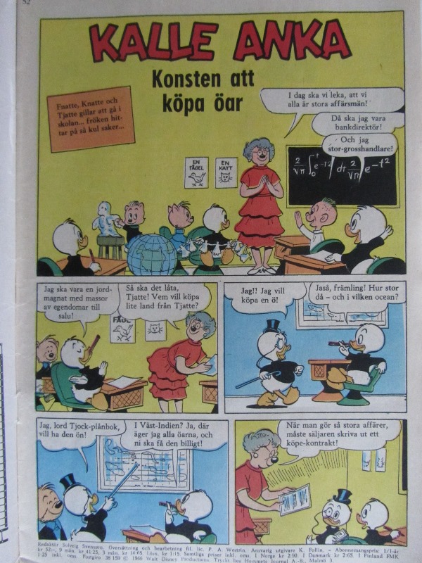 Kalle Anka 1966 52 Vg - 3