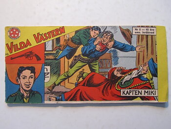 Vilda Västern 1966 08 Vg+