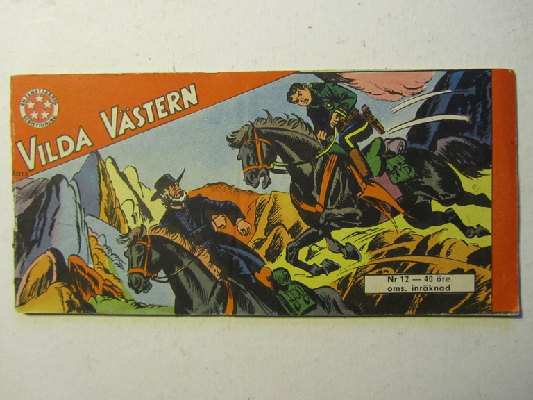 Vilda Västern 1966 12 Vg+