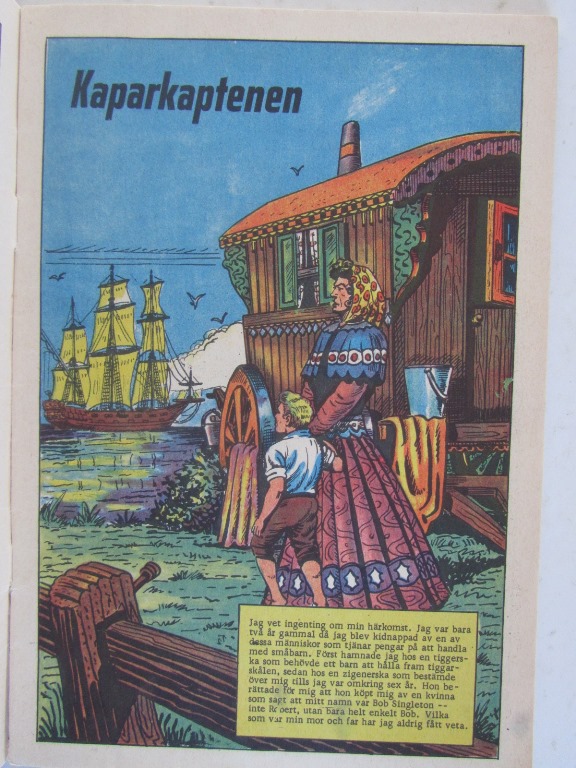 Illustrerade Klassiker 145 Kaparkaptenen 2:a uppl Vg - 3
