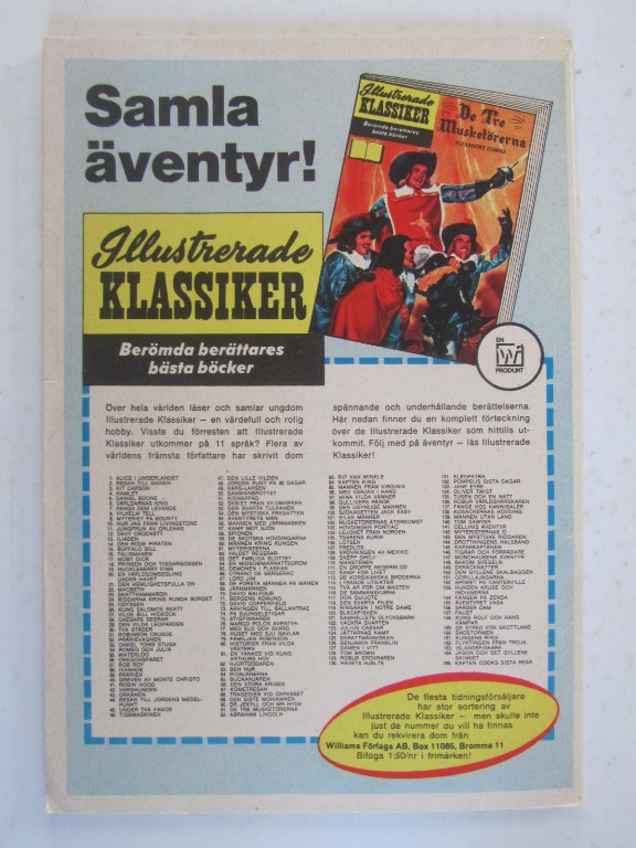Illustrerade Klassiker 145 Kaparkaptenen 2:a uppl Vg - 2