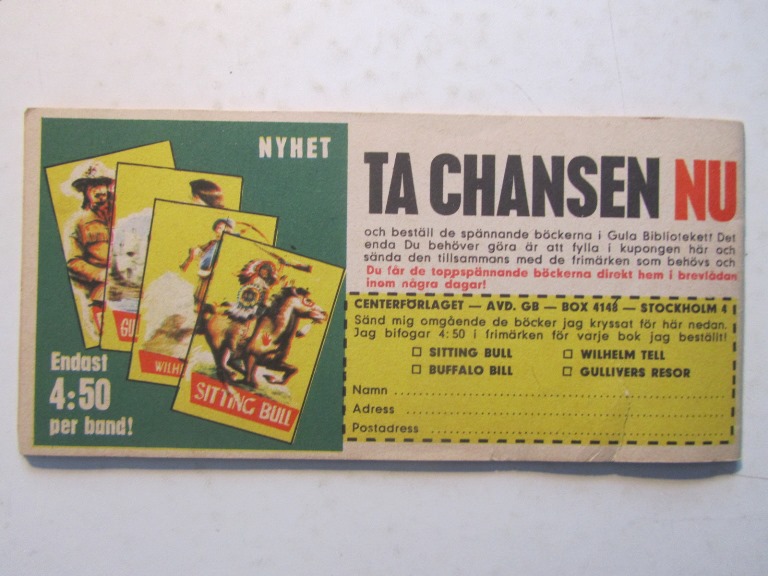 Vilda Västern 1966 16 Vg+ - 2