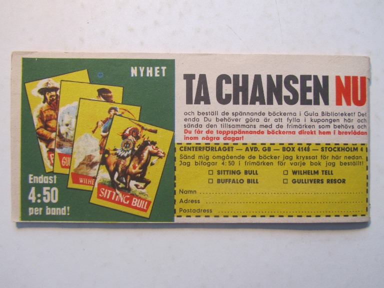 Vilda Västern 1966 22 Fn- - 2