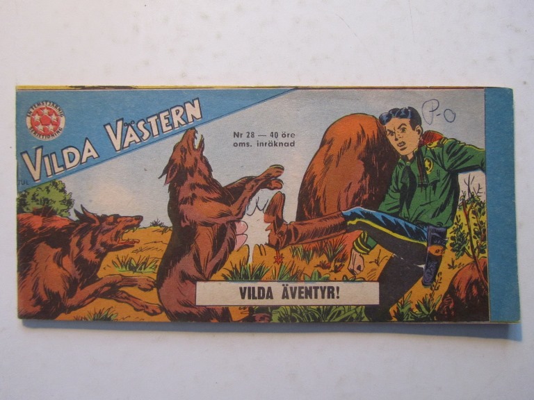 Vilda Västern 1966 28 Vg+