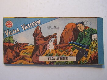 Vilda Västern 1966 28 Vg+