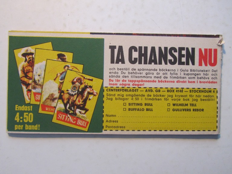 Vilda Västern 1966 29 Vg+ - 2