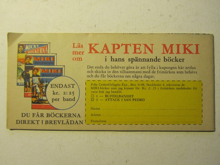 Vilda Västern 1966 31 Vg+ - 2