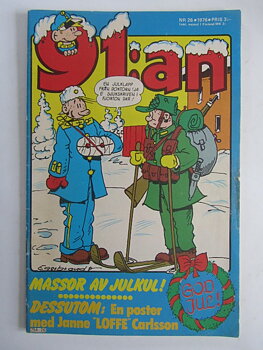 91:an 1976 26 med poster